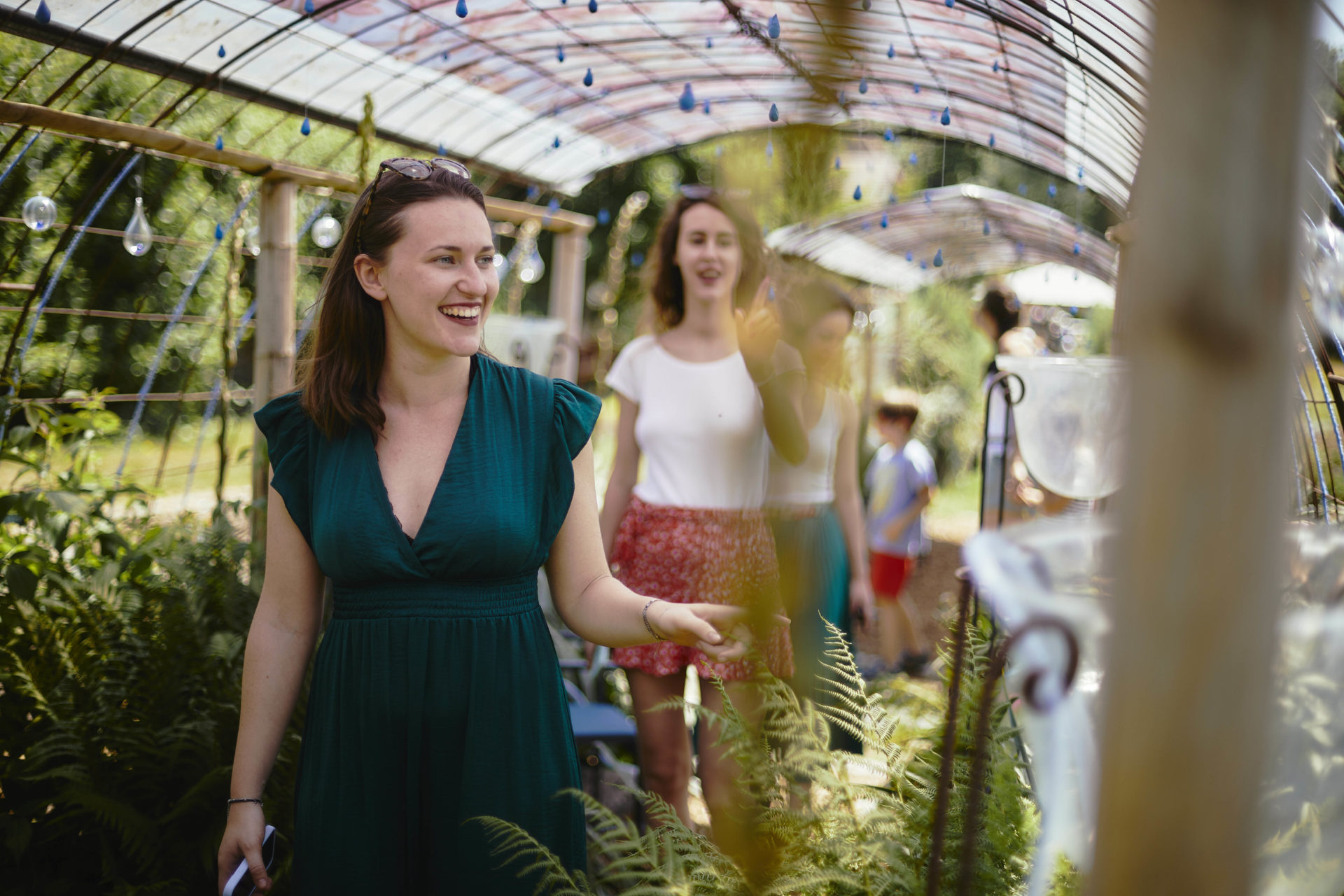 visite guidée des jardins au parc de wesserling