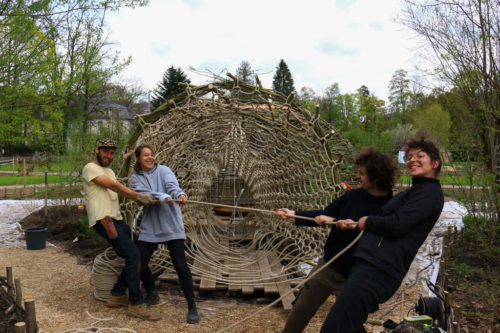 Equipe de conception de la parcelle etoile d'Ara