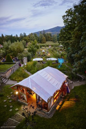 Festival des Jardins Métissés 2023 - Cabane du magicien des couleurs