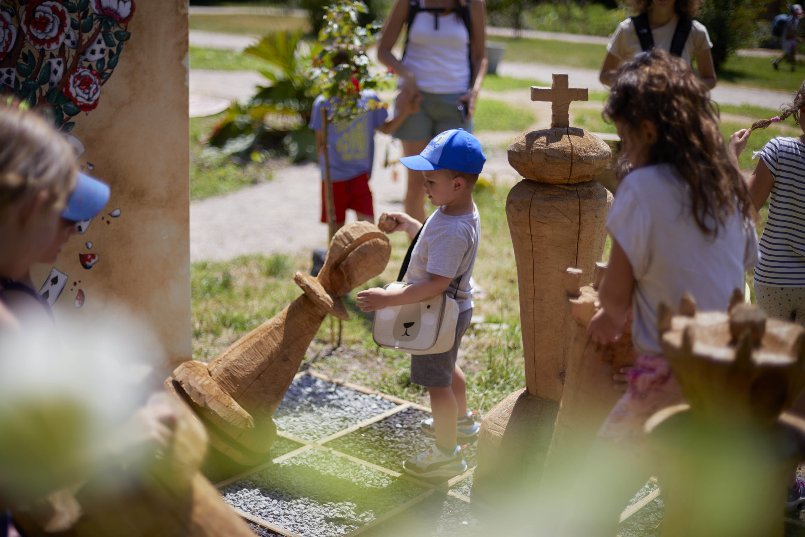 Parc de Wesserling - Alsace - balançoire - enfants